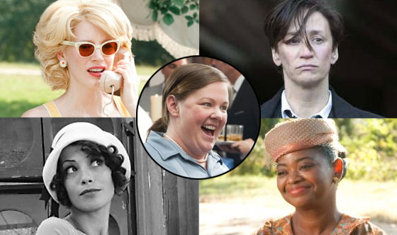 The Artist, The Help, Bridesmaids, Albert Nobbs The Artist, The Help, Bridesmaids, Albert Nobbs